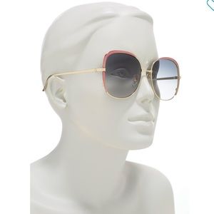 Gucci 58mm Oversized Sunglasses